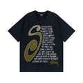 Stussy T-Shirts Casual Loose Couple T-Shirts